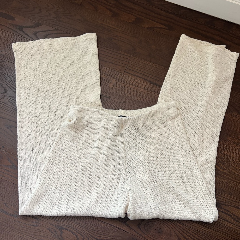 Zara crochet pants